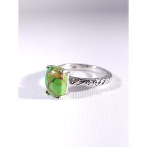 Mojave Green Turquoise Ring Size 7